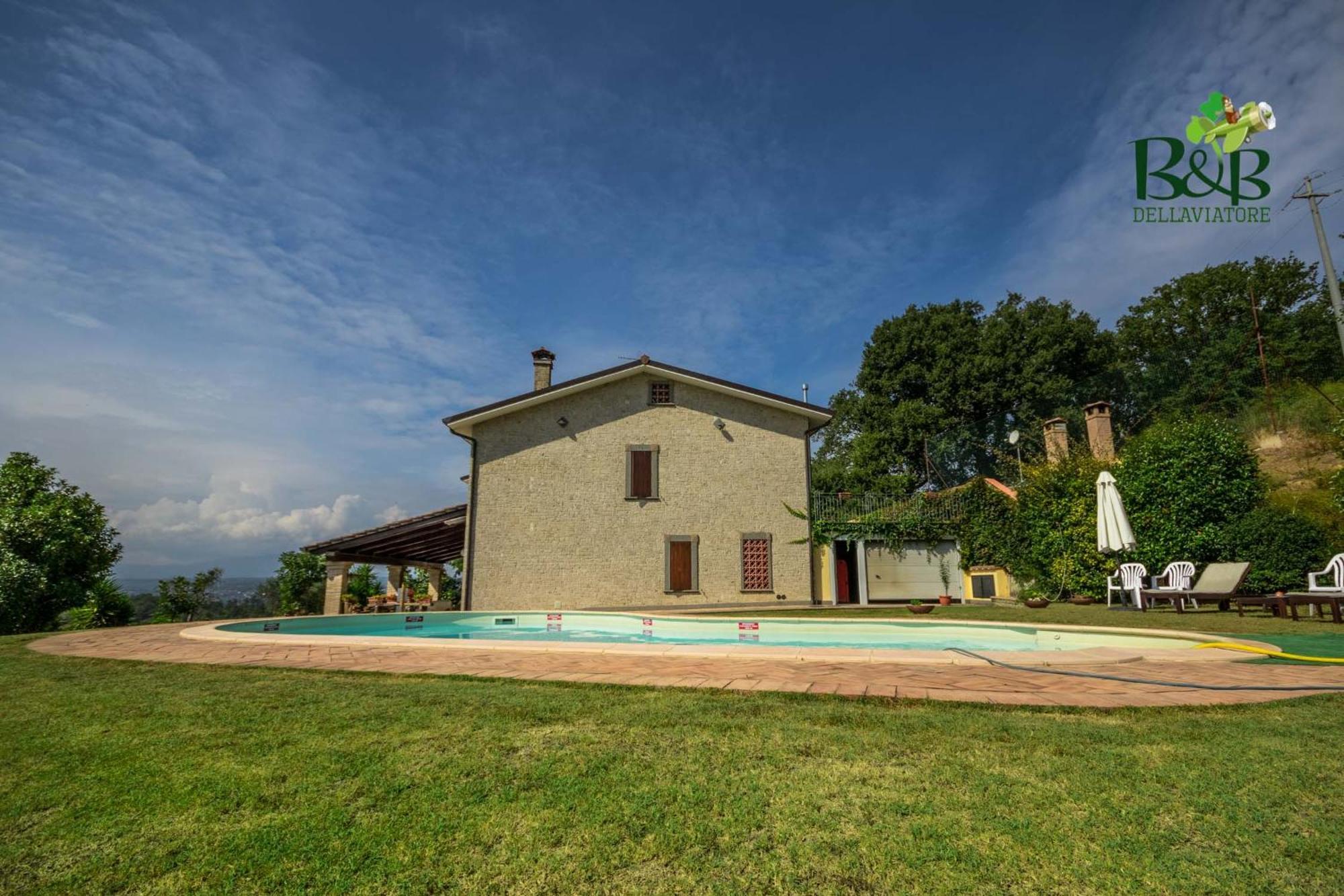 B&B Dell'Aviatore San Liberato Bagian luar foto